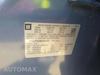 2011 Chevrolet Equinox LT 2LT – miniatura 5