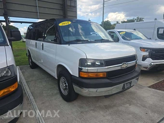 2011 Chevrolet Express 2500 Passenger Van LT 1LT 135.0" WB - miniatura 4