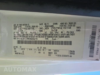 2011 Ford E-250 Commercial Cargo Van 138.0" WB – miniatura 13