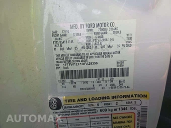 2011 Ford F-150 Lariat Crew Cab Short Bed - miniatura 5