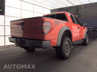 2011 Ford F-150 SVT Raptor Extended Cab Short Bed w/Rear Doors - miniatura 4