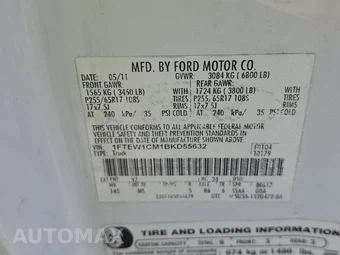 2011 Ford F-150 XLT Crew Cab Short Bed - miniatura 14