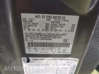 2011 Ford F-150 XLT Crew Cab Short Bed – miniatura 5