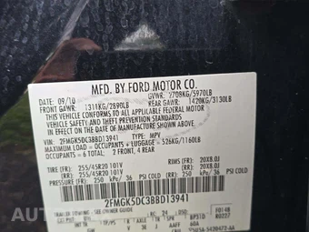 2011 Ford Flex Titanium – miniatura 5