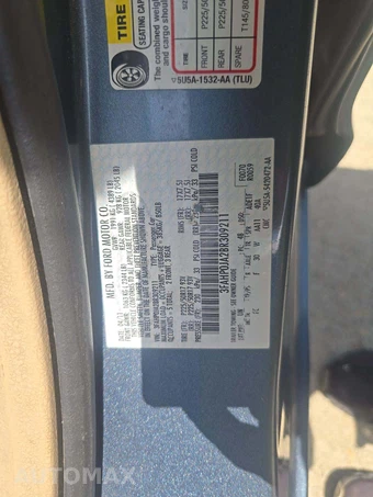 2011 Ford Fusion SEL – miniatura 2