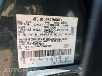 2011 Ford Super Duty F-250 Lariat Crew Cab Medium Bed - miniatura 2