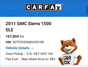 2011 GMC Sierra 1500 SLE Crew Cab Short Bed 3SA - miniatura 3