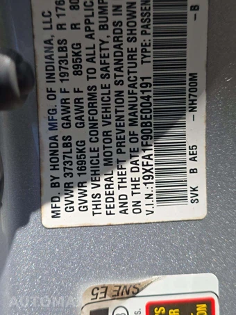2011 Honda Civic Sedan EX-L – miniatura 5
