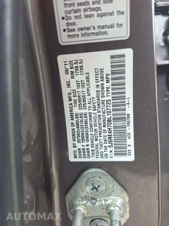 2011 Honda CR-V EX-L w/Navigation – miniatura 2