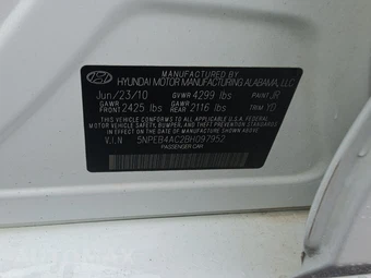 2011 Hyundai Sonata GLS - miniatura 14