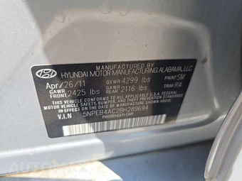 2011 Hyundai Sonata GLS – miniatura 14