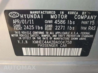 2011 Hyundai Sonata Hybrid - miniatura 2
