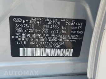2011 Hyundai Sonata Hybrid – miniatura 14