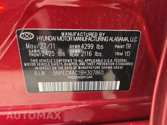 2011 Hyundai Sonata Limited - miniatura 5
