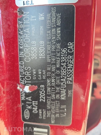 2011 Kia Forte EX Hatchback – miniatura 14