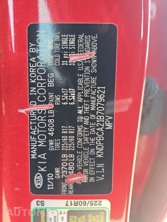 2011 Kia Sportage LX – miniatura 14