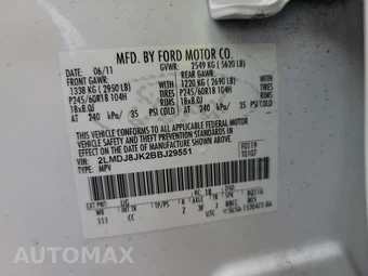 2011 Lincoln MKX – miniatura 14