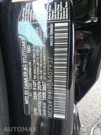 2011 Mercedes-Benz E 350 4MATIC Sedan – miniatura 2