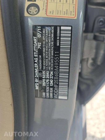 2011 Mercedes-Benz E 350 BlueTEC Sedan – miniatura 5