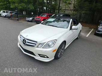 2011 Mercedes-Benz E 550 Convertible