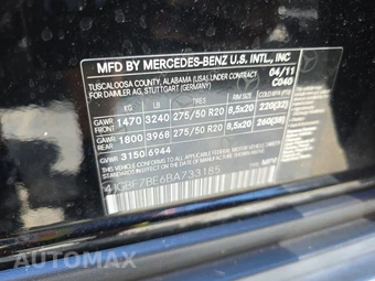 2011 Mercedes-Benz GL 450 4MATIC – miniatura 15
