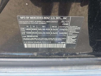 2011 Mercedes-Benz ML 350 – miniatura 2