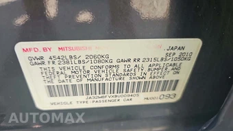 2011 Mitsubishi Lancer Evolution GSR - miniatura 6