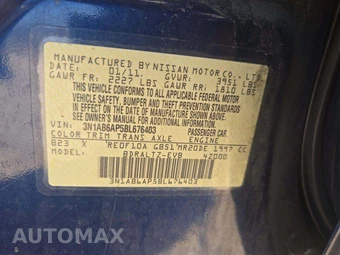 2011 Nissan Sentra 2.0 S – miniatura 2