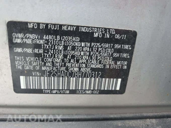 2011 Subaru Forester 2.5X Premium w/All Weather Pkg – miniatura 5