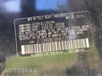 2011 Subaru Impreza 5-Door 2.5i Premium Hatchback w/Power Moonroof Value Pkg – miniatura 2