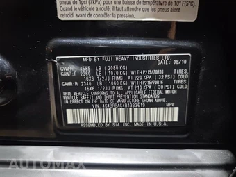 2011 Subaru Outback 2.5i – miniatura 17