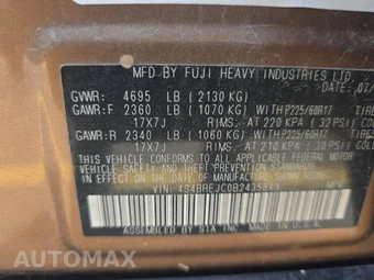 2011 Subaru Outback 3.6R Limited - miniatura 14