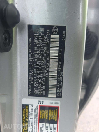 2011 Toyota Camry LE – miniatura 5