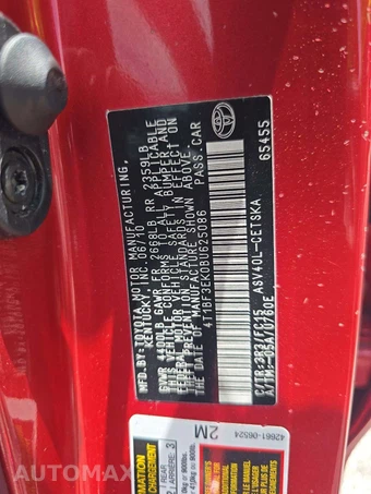 2011 Toyota Camry SE - miniatura 2