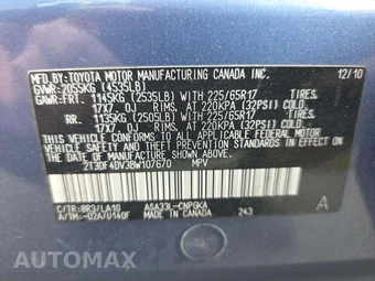 2011 Toyota RAV4 Limited – miniatura 5