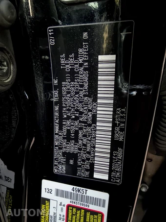 2011 Toyota Tundra Limited Crew Cab Short Bed - miniatura 44