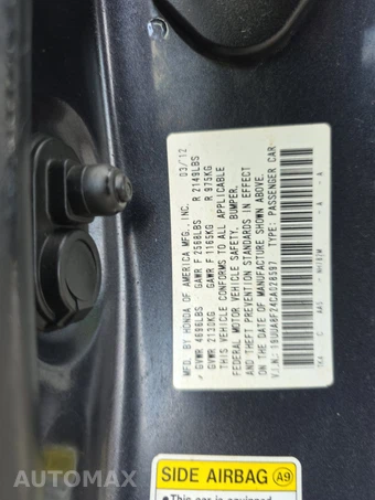 2012 Acura TL – miniatura 14