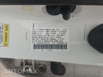 2012 Acura TL w/Technology Pkg – miniatura 14