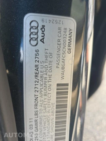 2012 Audi A6 3.0T Prestige – miniatura 18