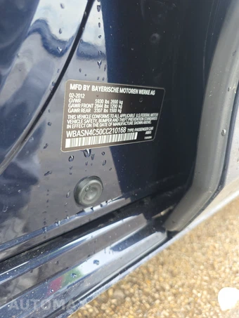 2012 BMW 5 Series Gran Turismo 550i Hatchback – miniatura 14