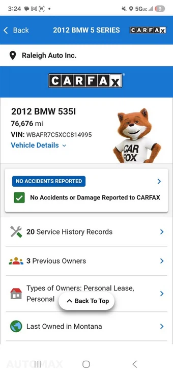 2012 BMW 5 Series Sedan 535i - miniatura 72
