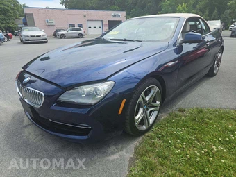 2012 BMW 6 Series Convertible 650i