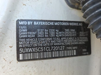 2012 BMW X3 Sports Activity Vehicle xDrive28i - miniatura 14