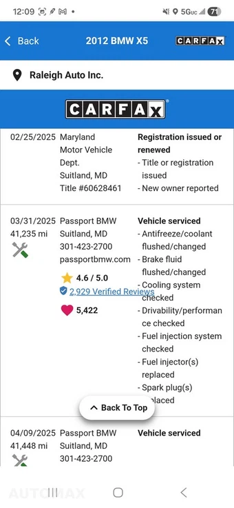2012 BMW X5 Sports Activity Vehicle xDrive35i - miniatura 97