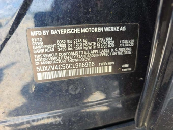 2012 BMW X5 Sports Activity Vehicle xDrive35i – miniatura 5