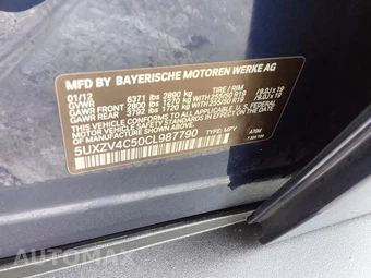 2012 BMW X5 Sports Activity Vehicle xDrive35i Premium - miniatura 25