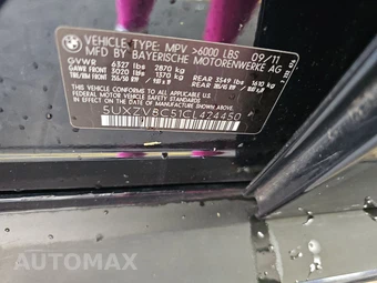 2012 BMW X5 Sports Activity Vehicle xDrive50i – miniatura 14