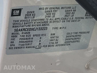 2012 Buick Enclave Leather 1SL – miniatura 15