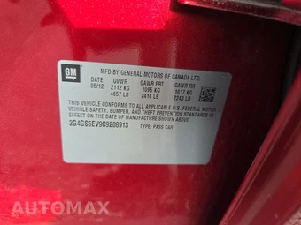 2012 Buick Regal Turbo Premium 1 1SN - miniatura 14