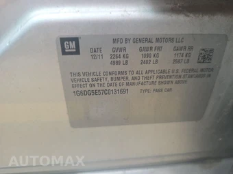 2012 Cadillac CTS Sedan Luxury 1SD – miniatura 14